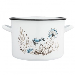 Straight pot 7,5l dia.24cm h.17cm dec. Serenity