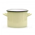 Enamelled straight pot, 5,8 L; diameter 22 cm; height 1
6 cm, cream