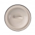 Эмалированный крышка 24 см кремового цвета Эмалированный крышка 24 см кремового цвета