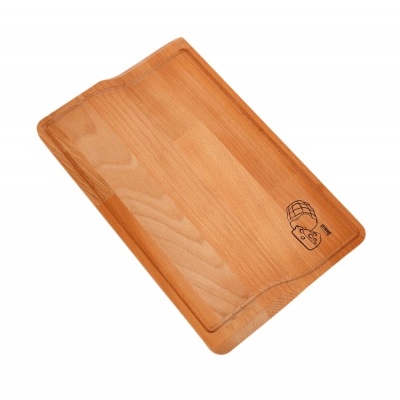 
                                            Wooden chopping board with leaf 20/32 tereska
                                            