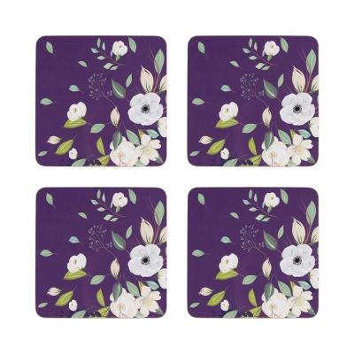 
                                            Inez cork coaster 10x10 cm 4 pcs. color box
                                            