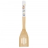 Sweet love set of 2 bamboo tools: spoon and spatula with decoration Sweet love set of 2 bamboo tools: spoon and spatula with decoration