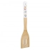 Sweet love set of 2 bamboo tools: spoon and spatula with decoration Sweet love set of 2 bamboo tools: spoon and spatula with decoration