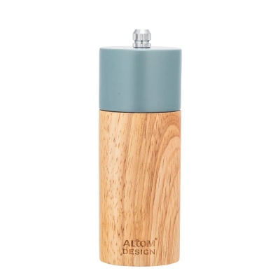 
                                                Green wooden pepper mill 5x14 cm
                                                