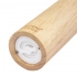 White wooden pepper mill 5,5x26,5 cm
