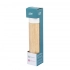 White wooden pepper mill 5,5x26,5 cm