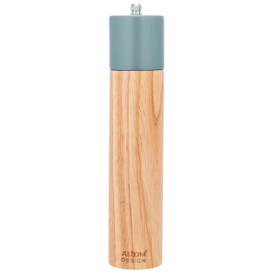 
                                                Green wooden pepper mill 5,5x26,5 cm
                                                