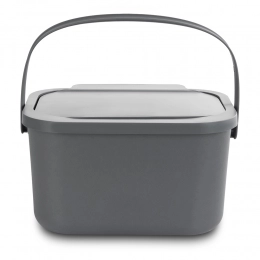 MINI BINI - handy container for bio waste - grey 35% bio - 4.5L