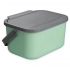 MINI BINI - handy container for bio waste - green color container gray cover 35% bio - 4.5L MINI BINI - handy container for bio waste - green color container gray cover 35% bio - 4.5L