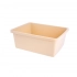 Rectangular bowl 33,7x26,8cm 8l beige