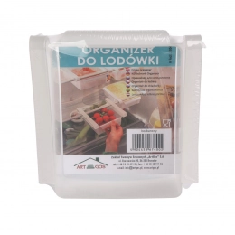 Fridge organizer 17x15,6x7cm transparent