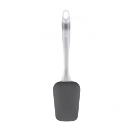 Silicon spatula with acrilic handle