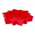 Snowflake shape silicone baking mold 27x27x4,5 cm Snowflake shape silicone baking mold 27x27x4,5 cm