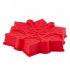 Snowflake shape silicone baking mold 27x27x4,5 cm Snowflake shape silicone baking mold 27x27x4,5 cm