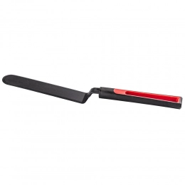 Spatula with a red finish 35X3,5 CM