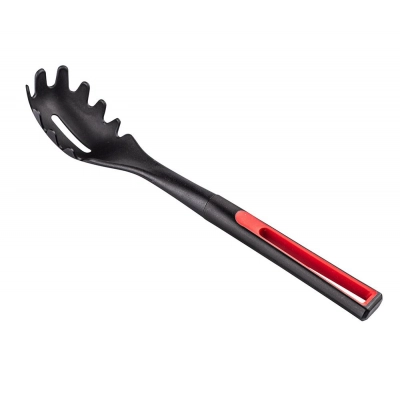 
                                            Pasta server with a red finish  33X6 CM
                                            