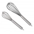 Набор из 2 металлических венчиков с силиконовым покрытием Набор из 2 металлических венчиков с силиконовым покрытием