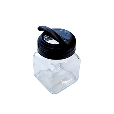 
                                                Container for loose spices 150 ml black with flap
                                                