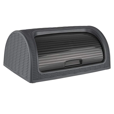 
                                            Breadbox rattan 41,7x26,9x18,1cm gray
                                            