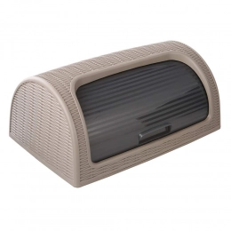 Breadbox rattan 41,7x26,9x18,1cm taupe