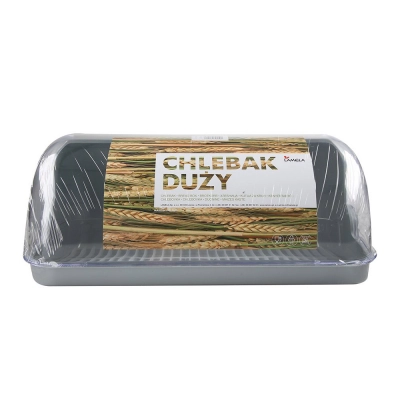 
                                                Breadbox large 41x27x18,5cm gray
                                                