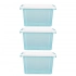 Arcticline set of 3 square food containers 1.15 L 15x15x8.5 cm Arcticline set of 3 square food containers 1.15 L 15x15x8.5 cm