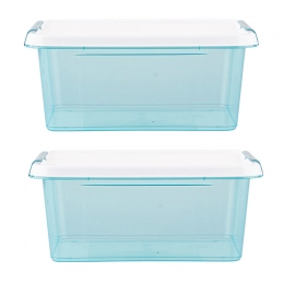 Arcticline set of 2 rectangular food containers 1.6 L 19.5 x 15 x 8.5 cm