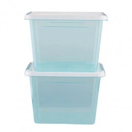Arcticline set of 2 rectangular food containers 2.5 L 19.5 x 15 x 13.5 cm