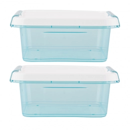 Arcticline set of 2 square food containers 2 L 20x20x8 cm
