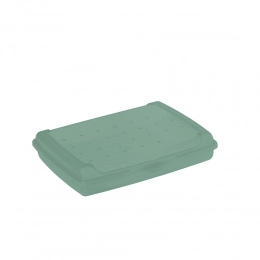Luca click box mini 17x13x3,5 cm 500 ml green