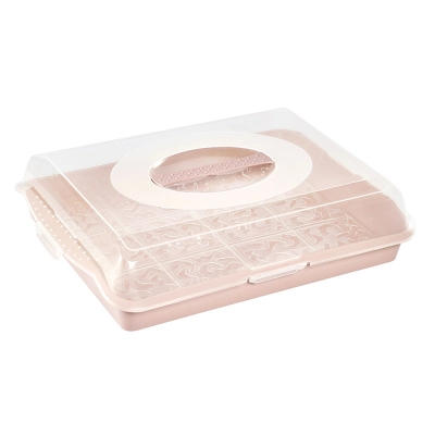 
                                            Cake container party-butler 45x35x11 cm nordic pink
                                            