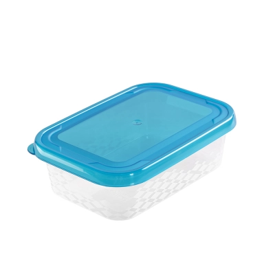 
                                            Rectangular food container blue box 11x15,7 cm 500 ml
                                            