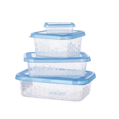 
                                            Square food container blue box 13,9x13,9 cm 800 ml
                                            