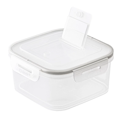 
                                                Square food box q-lock transparent 15,8x15,8 cm 1,6 L
                                                