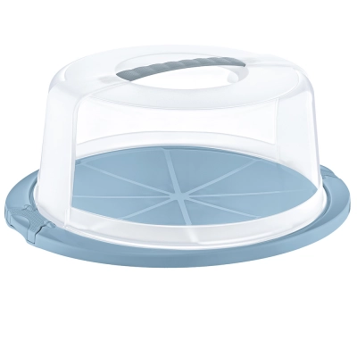 
                                            Cake container round 33.5x38x17 cm nordic blue
                                            