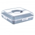 Cake container party-butler 34,5x34,5x10,5 cm nordic blue Cake container party-butler 34,5x34,5x10,5 cm nordic blue