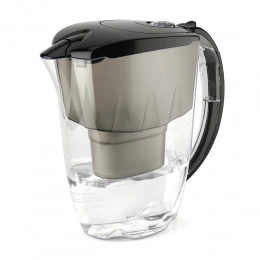 Pitcher water purifier Aquaphor Jasper 2,8l , with filter B25 Maxfor , black colour