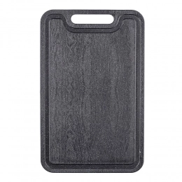 Plastic Chopping board 31x19cm black cosmos