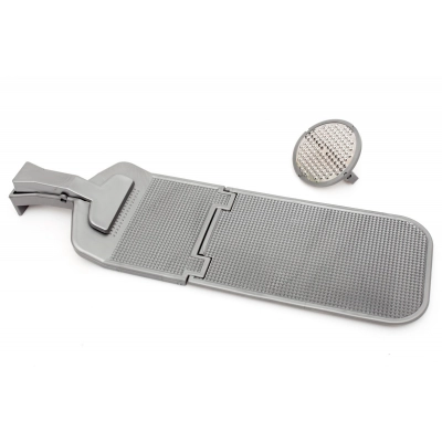 
                                            fish filleting foldable board with stainless steel scaler
                                            
