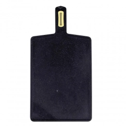 Chopping board Vegana cosmos big 30X22cm black