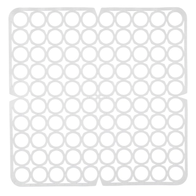 
                                            Sink grating flexible 27.5x27.5 cm white
                                            