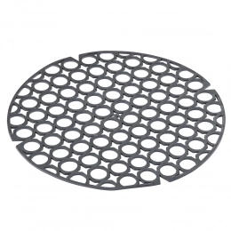 Sink grid, round, flexible 27.5 cm dia. silver