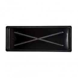 Tray to the dryer black  57,5x22,5 cm