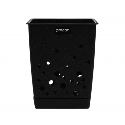 
                                            Держатель для столовых приборов - COSMOS Черный 11x11x13,6 см
                                            