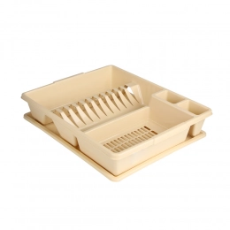 Dish drainer classic 43x35x9cm beige