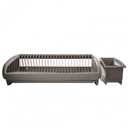 Dish drainer with drainer 47,5x22x20cm