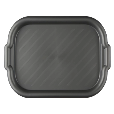 
                                            Rectangular tray 39x27x2,5cm silver
                                            