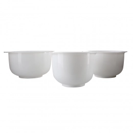 Set of 3 round bowls
