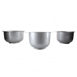 Set of 3 round bowls