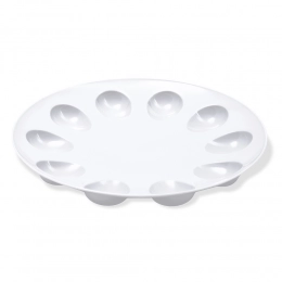 Egg dish white